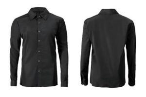 Chemise Noire Casual Premium