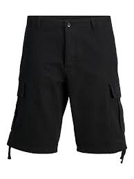 Short Cargo Noir Premium