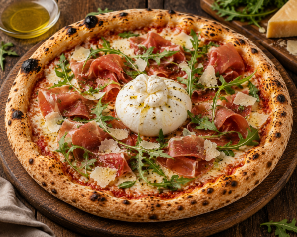 V4 Burrata & Jambon Cru Sans Gluten